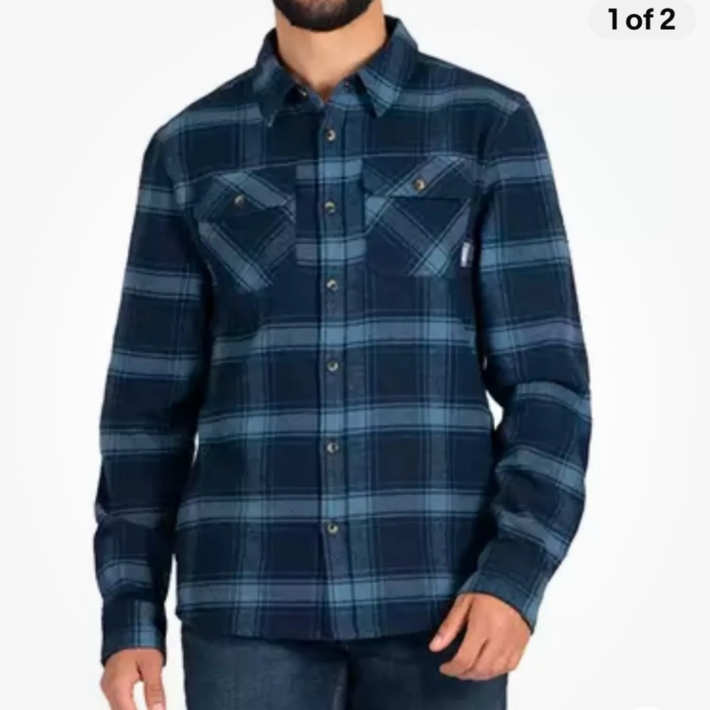 Colorado Clothing Men's Flannel Shirt, Blue
